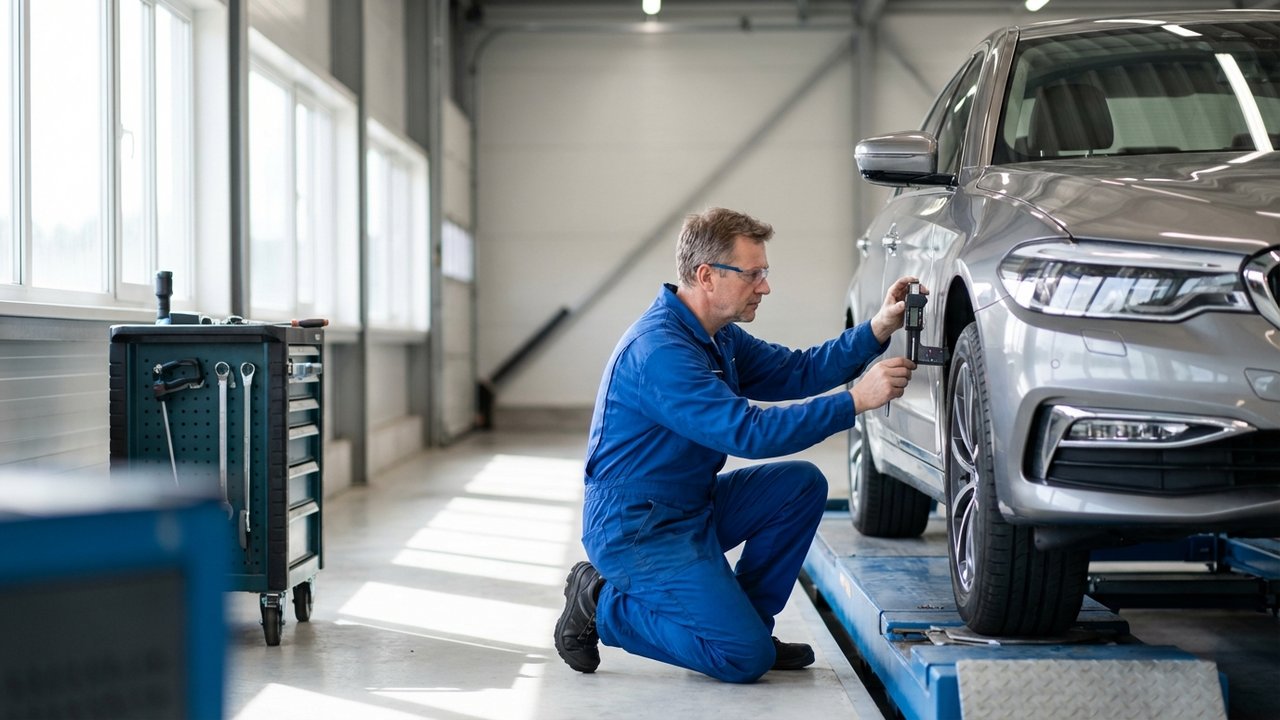 Contrôle technique automobile avec tirage au sort pour gagner une voiture