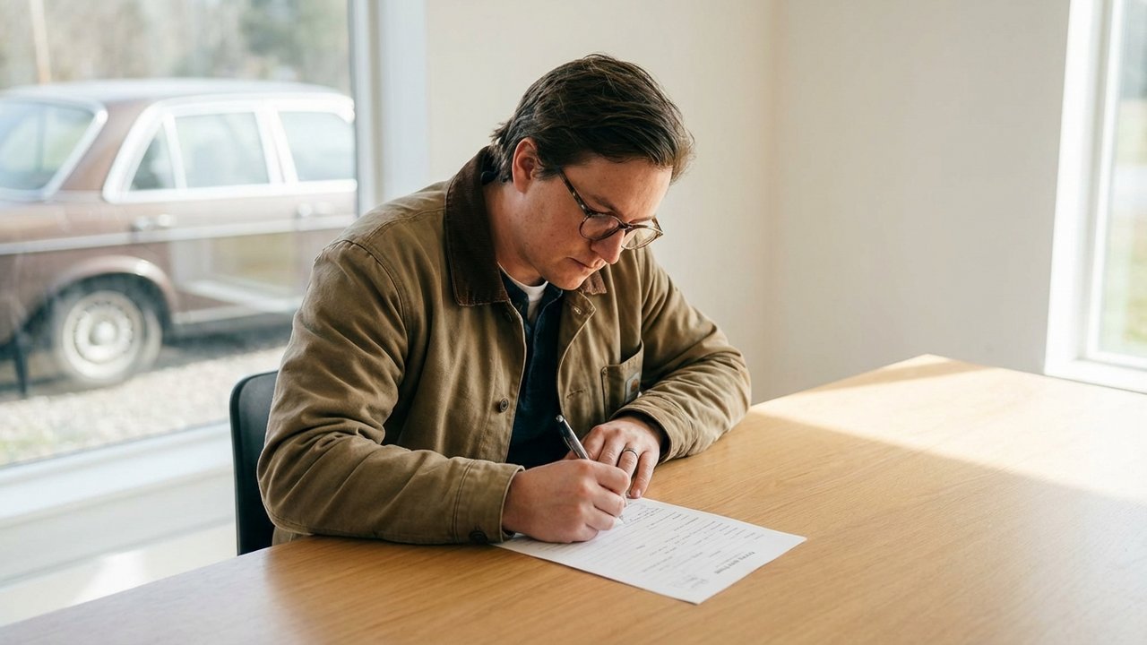 Formulaire de participation à un concours pour gagner une voiture