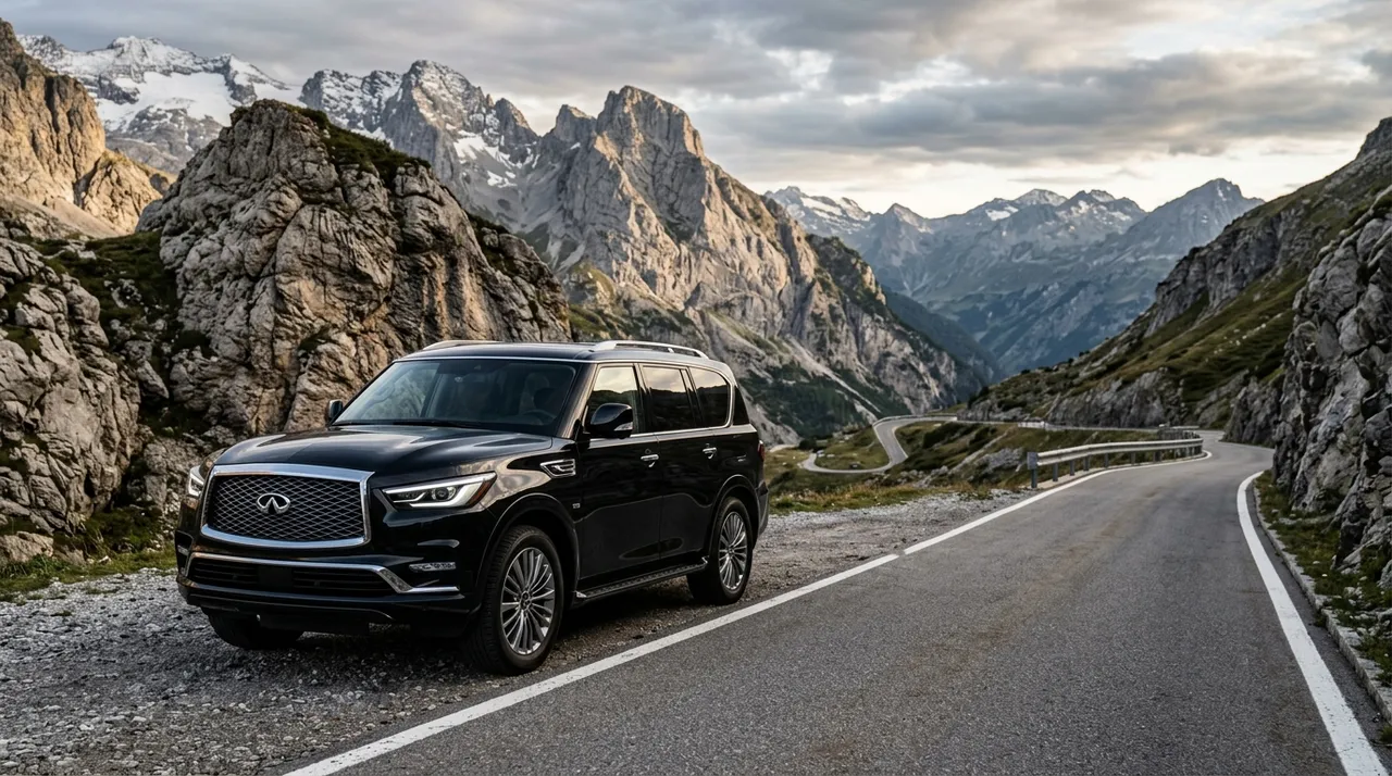 SUV Infiniti QX80, marque de voiture japonaise en I
