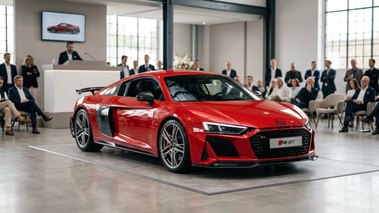 Audi R8 GT édition limitée, version rare de la supercar