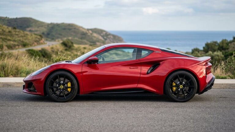 Lotus Emira, coupé sport britannique à propulsion