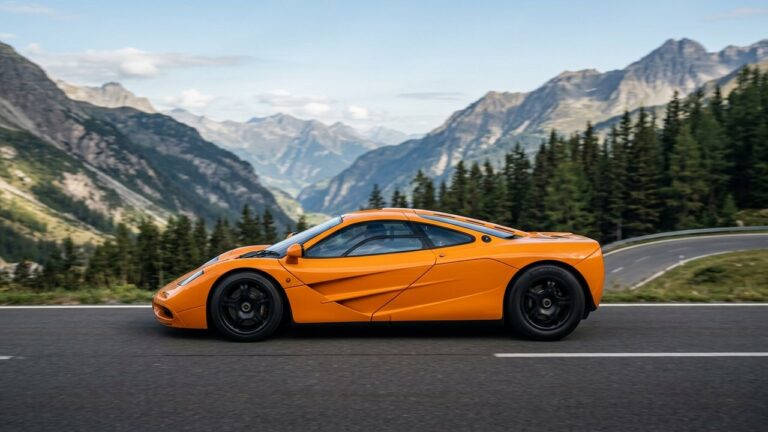 McLaren F1, la supercar légendaire avec moteur BMW V12