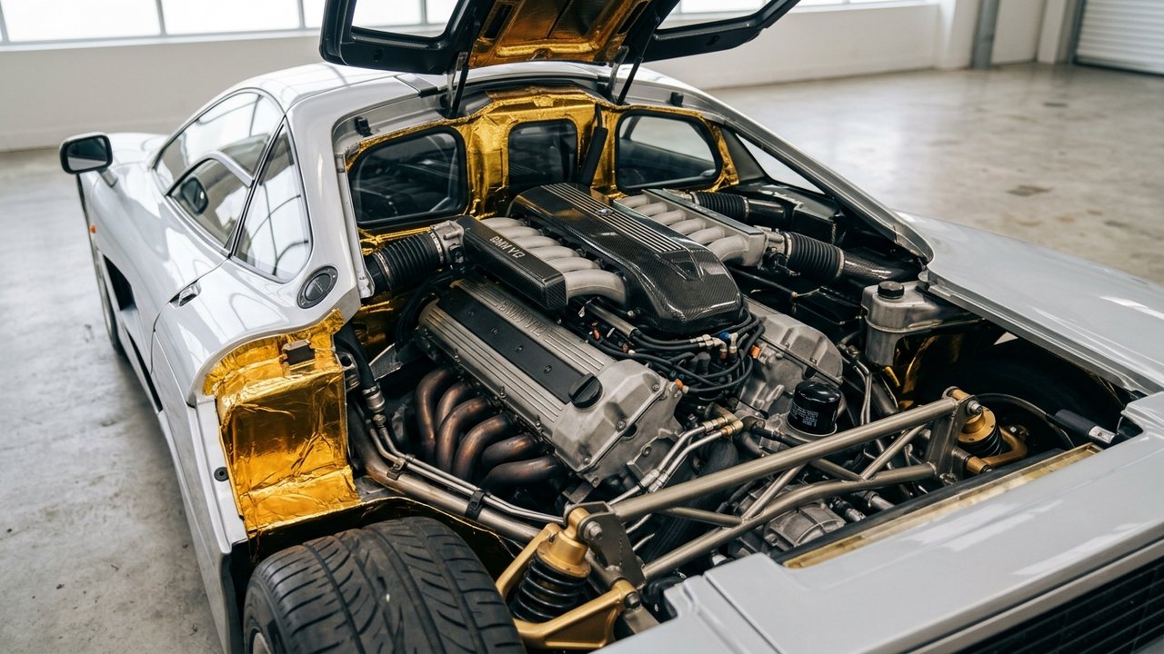 Le moteur BMW S70/2 V12 naturellement aspiré de la McLaren F1