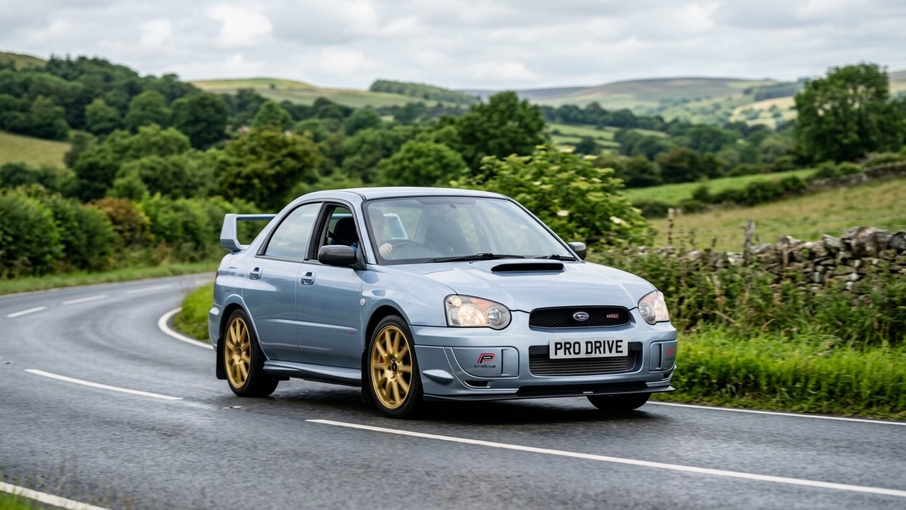 Subaru Impreza WRX équipée du Prodrive Performance Pack