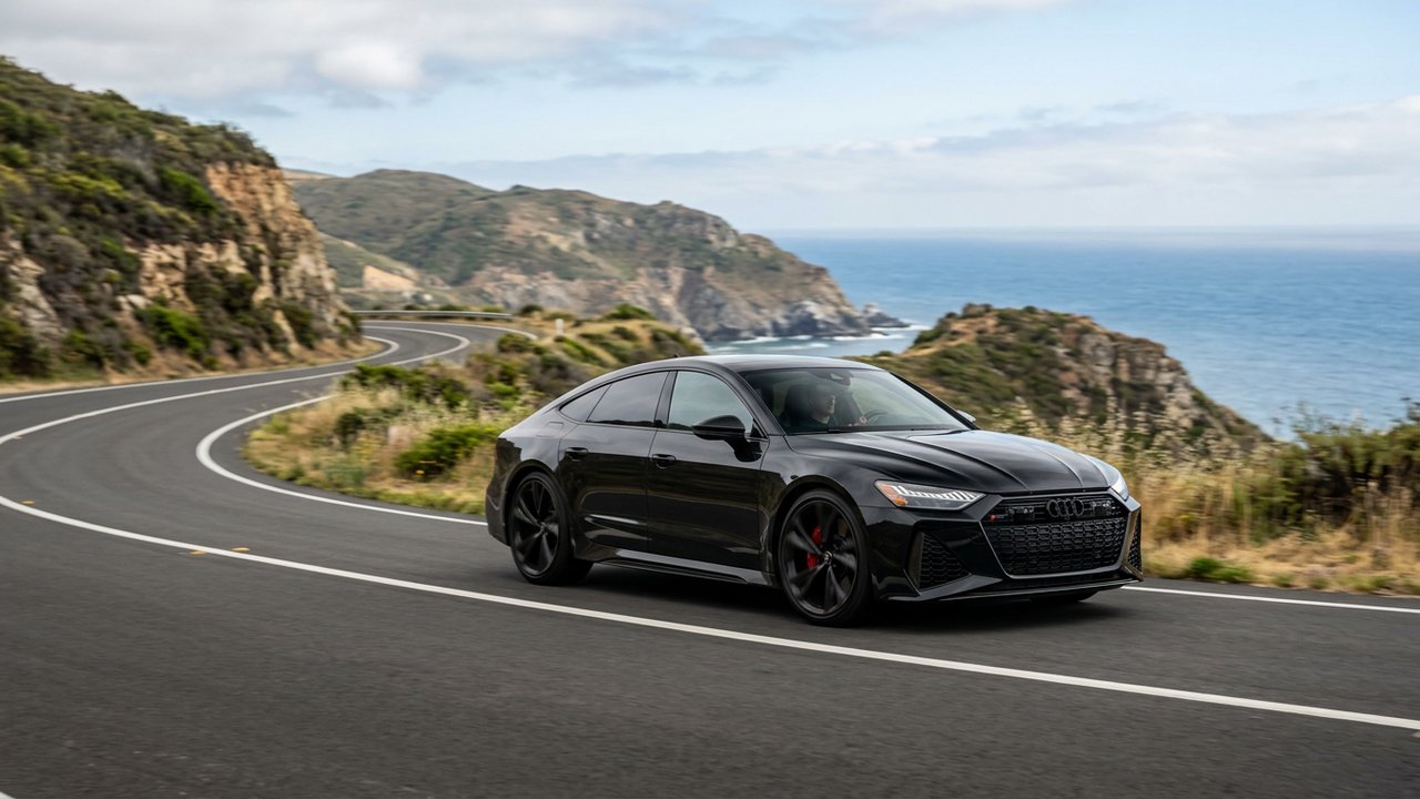 Audi RS7 Sportback performance vue de profil