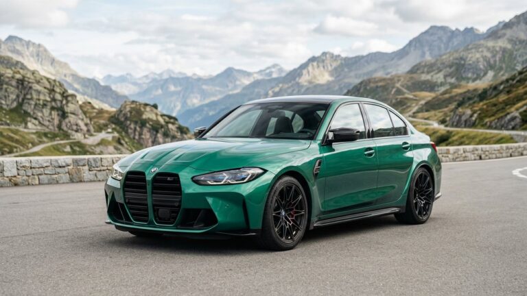 BMW M3 Competition G80, berline sportive haute performance