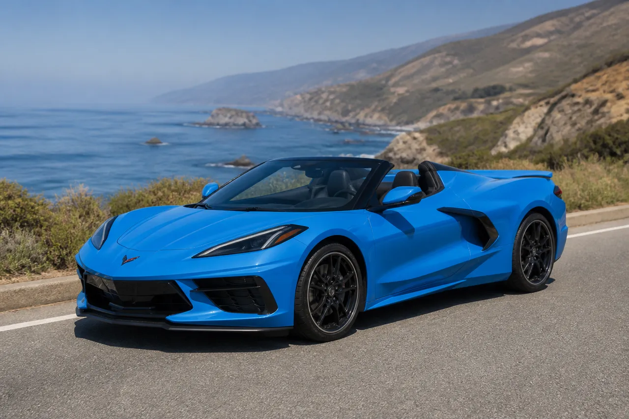 Corvette C8 cabriolet, version hybride moderne