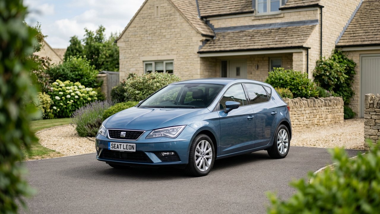 Seat Leon 3 en occasion, vue de trois quarts avant