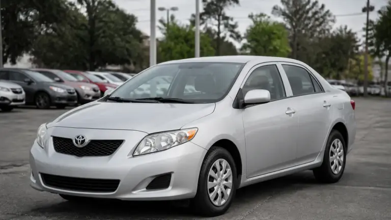 Voiture d'occasion la plus fiable : Toyota Corolla