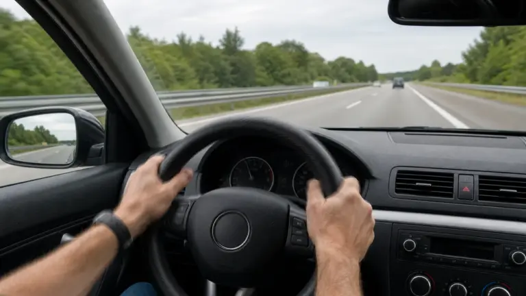 Volant qui vibre à 130 km/h en roulant sur autoroute